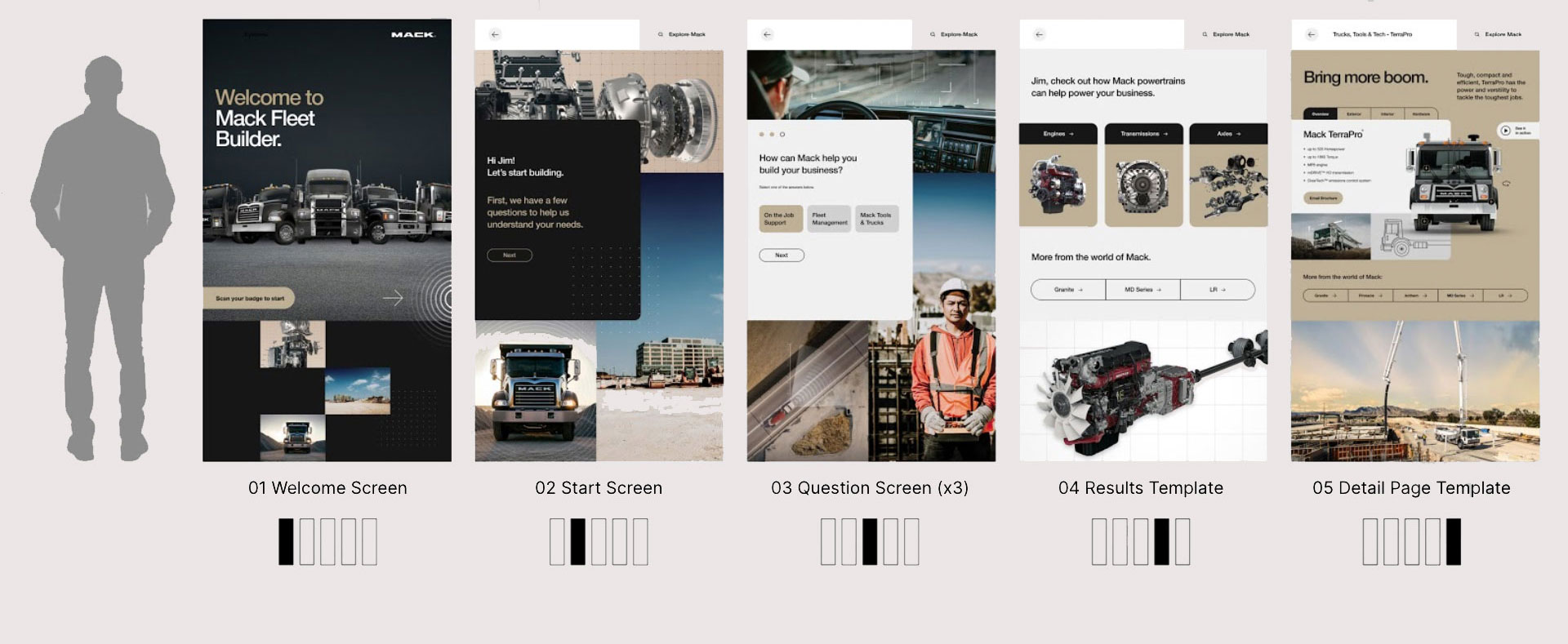 Mack Builder Templates
